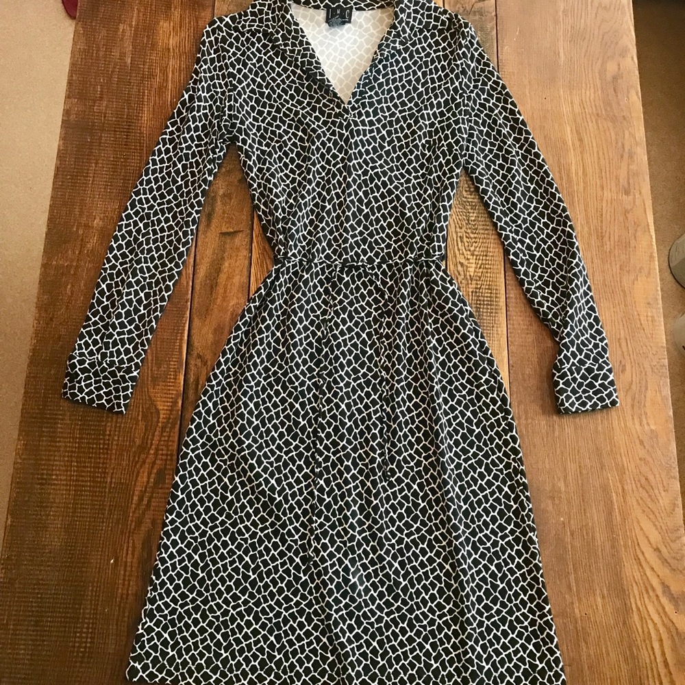INC Giraffe Print Size Small Dress